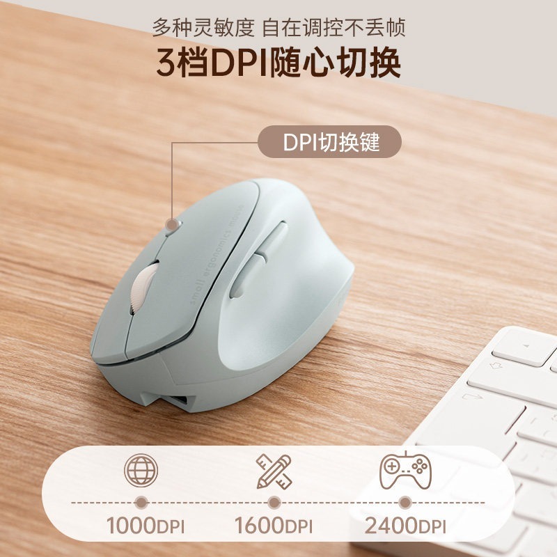 Gaming Keyboard 1 Hand - SANWA 2.4G Wireless Bluetooth Mouse Customized