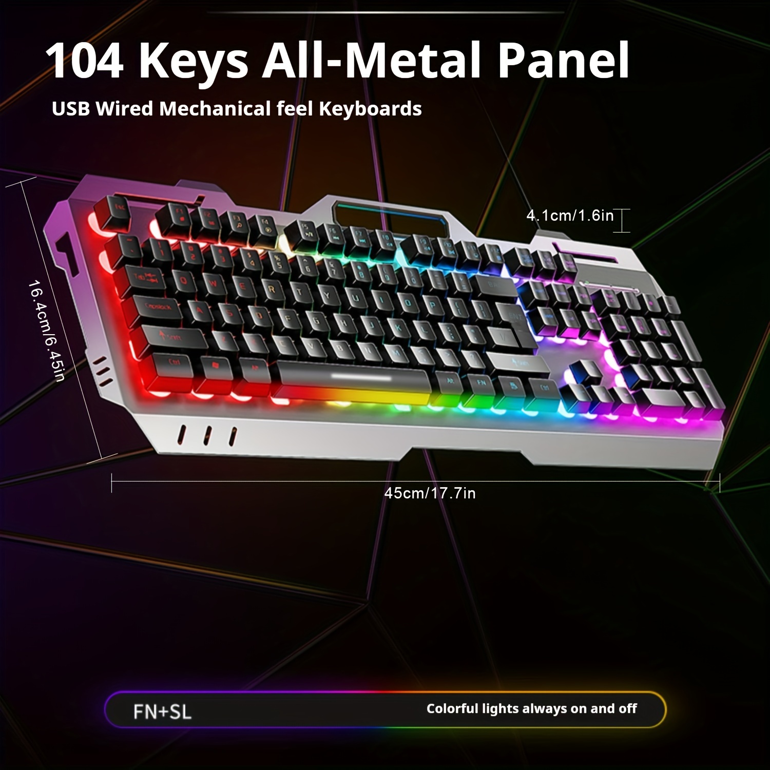 EWEADN GX80Z Gaming Membrane K - Gaming Keyboard Bundle ulasan dan harga