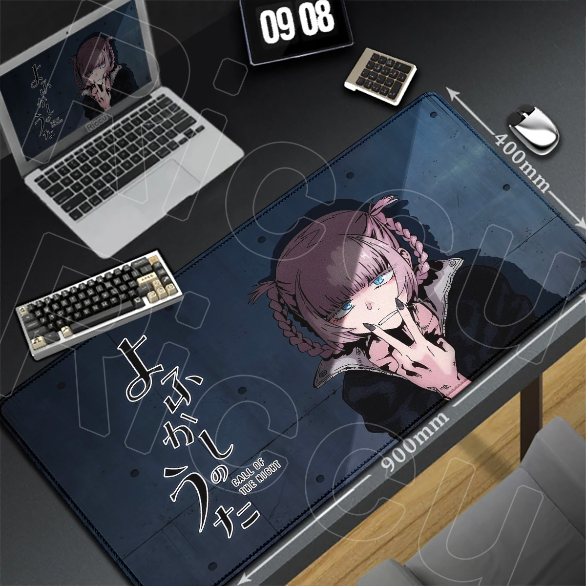 Hot Anime Call of The Night Mo - Gaming Keyboard Typewriter ulasan dan harga