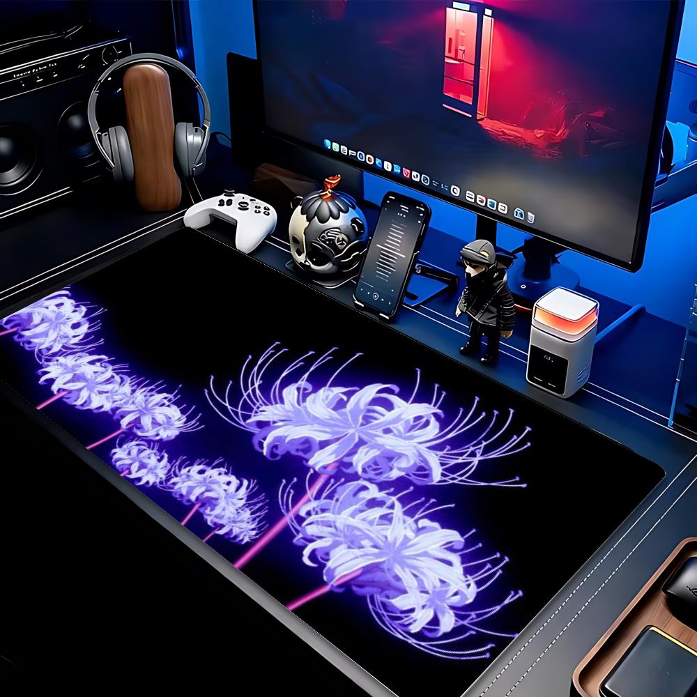 XXL Mousepad Gothic Lycoris Ra - Gaming Keyboard Blue ulasan dan harga