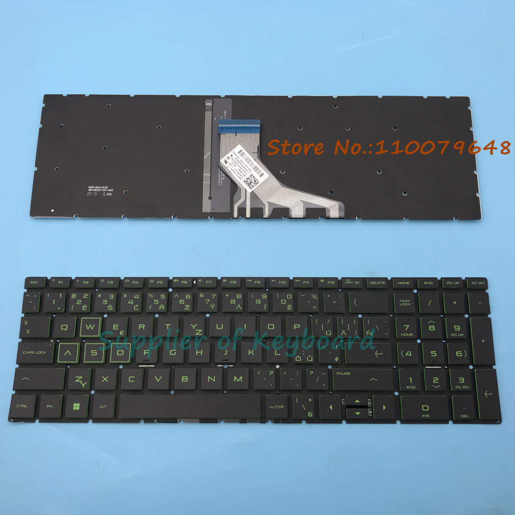 English/Russian/UK/Spanish/Cze - Gaming Keyboard Hp ulasan dan harga