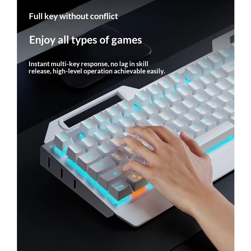 Eweadn Tk900 Wireless Gaming M - Gaming Keyboard Mouse Set ulasan dan harga