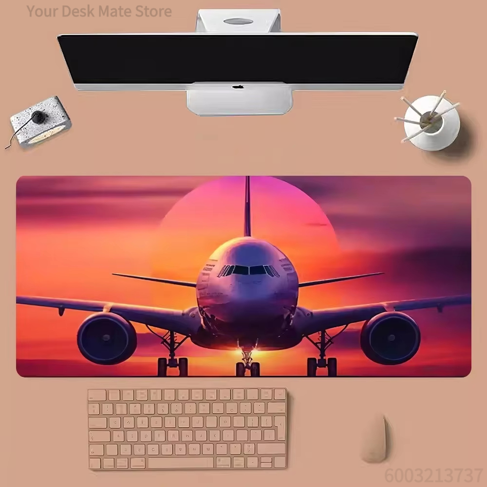 Aesthetic Airplane Silhouette  - Gaming Keyboard Blue ulasan dan harga