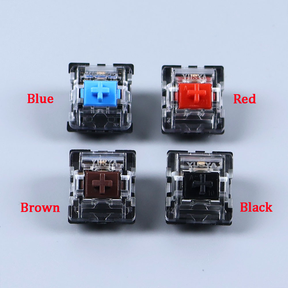 2Pin Clicky Linear Tactile Sil - Gaming Keyboard Blue ulasan dan harga