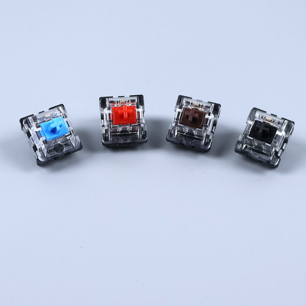 2Pin Clicky Linear Tactile Sil - Gaming Keyboard Blue ulasan dan harga
