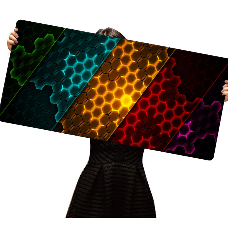 Honeycomb Series Mouse Pad Lar - Gaming Keyboard And Mouse ulasan dan harga