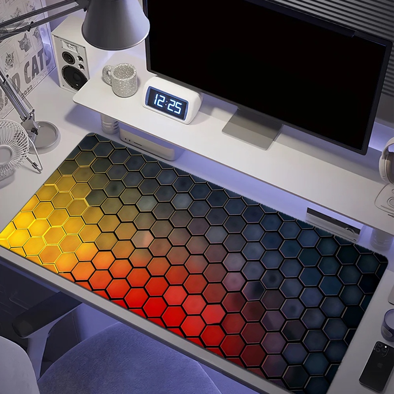 Honeycomb Series Mouse Pad Lar - Gaming Keyboard And Mouse ulasan dan harga