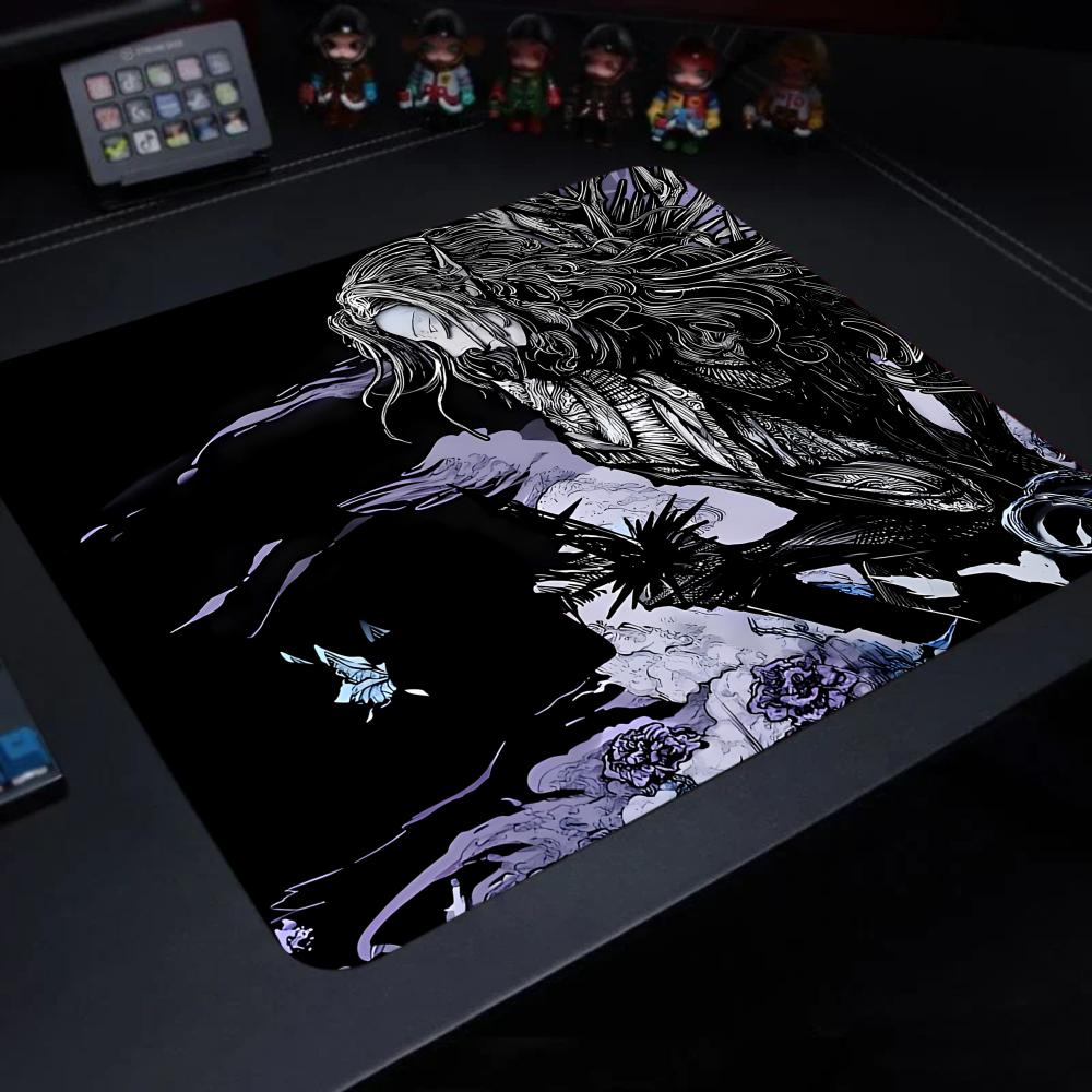 Blue Butterfly Mouse Pad XS Ga - Gaming Keyboard Blue ulasan dan harga