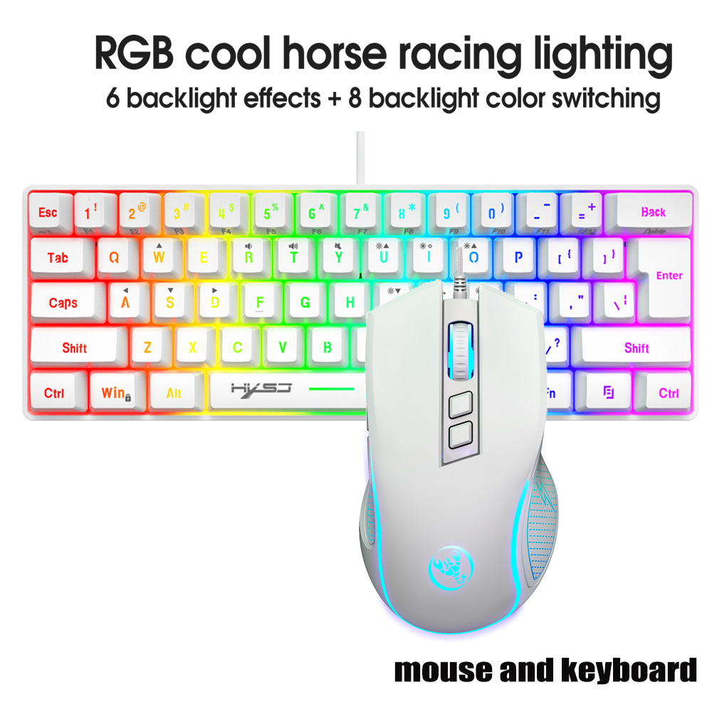 Keyboard and Mouse Teclados Ki - Gaming Keyboard Mouse Set ulasan dan harga