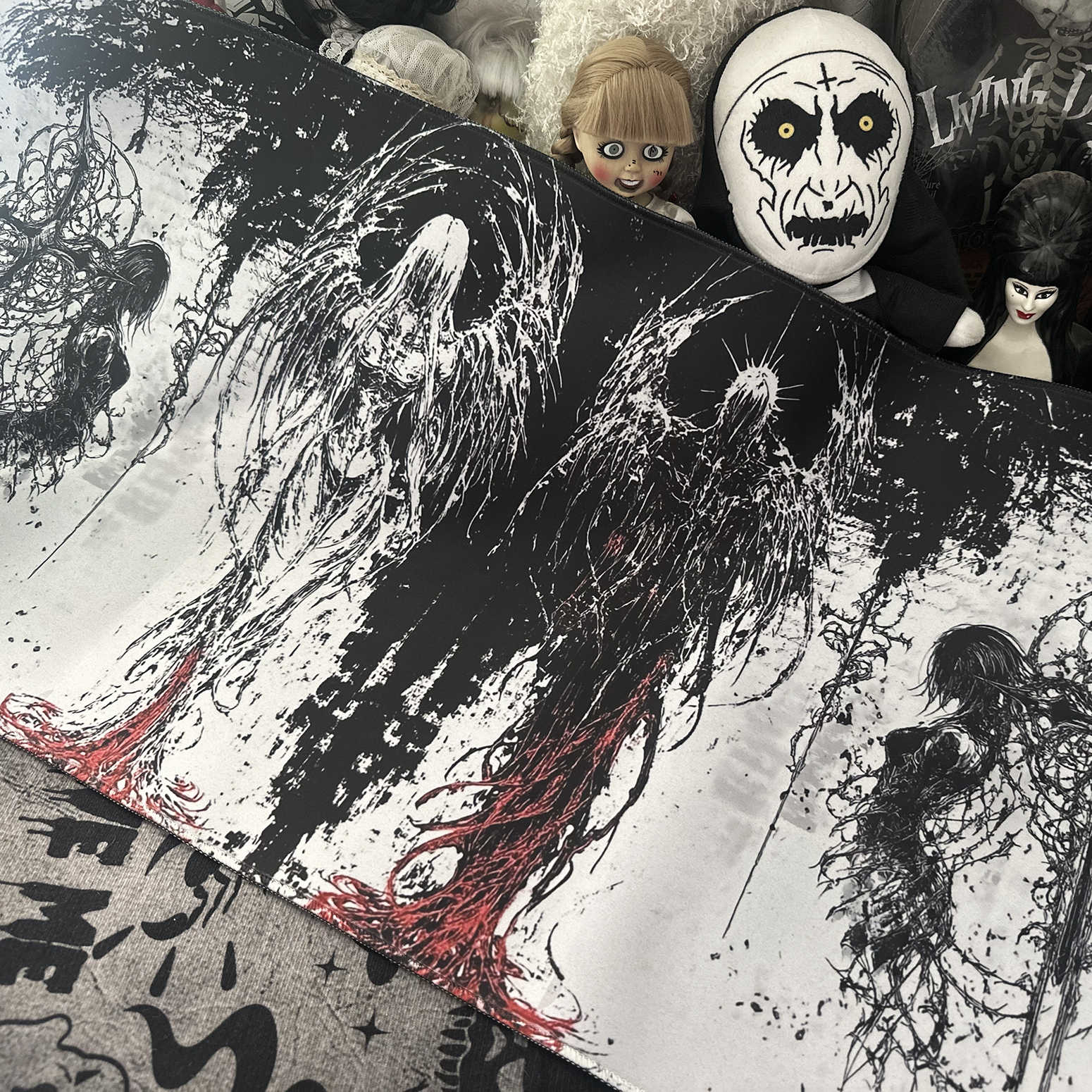 Dark Angel Art Design Large Si - Gaming Keyboard And Mouse ulasan dan harga