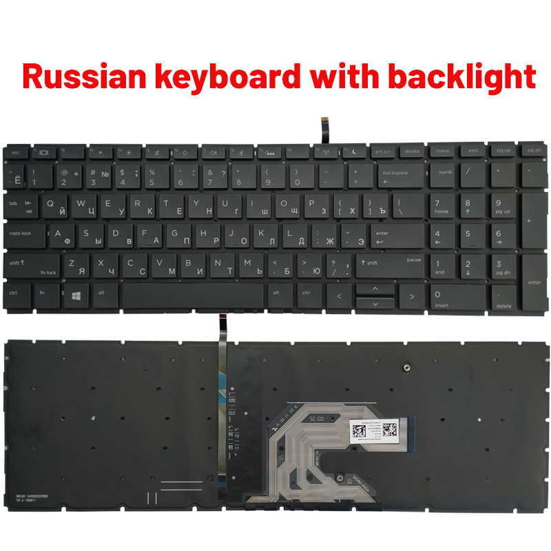 NEW Russian/US/UK/Spanish/Lati - Gaming Keyboard Hp ulasan dan harga