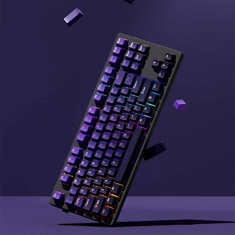 Custom Gradient Violet OEM Pro - Gaming Keyboard Top ulasan dan harga