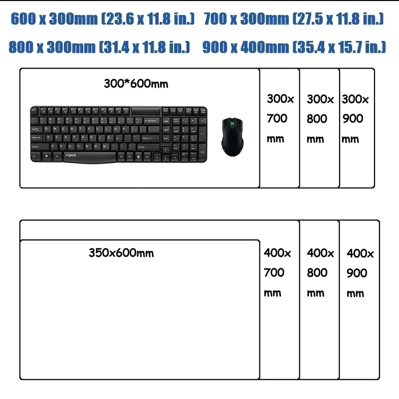 Custom Print Mouse Pad Diy Lar - Gaming Keyboard And Mouse ulasan dan harga