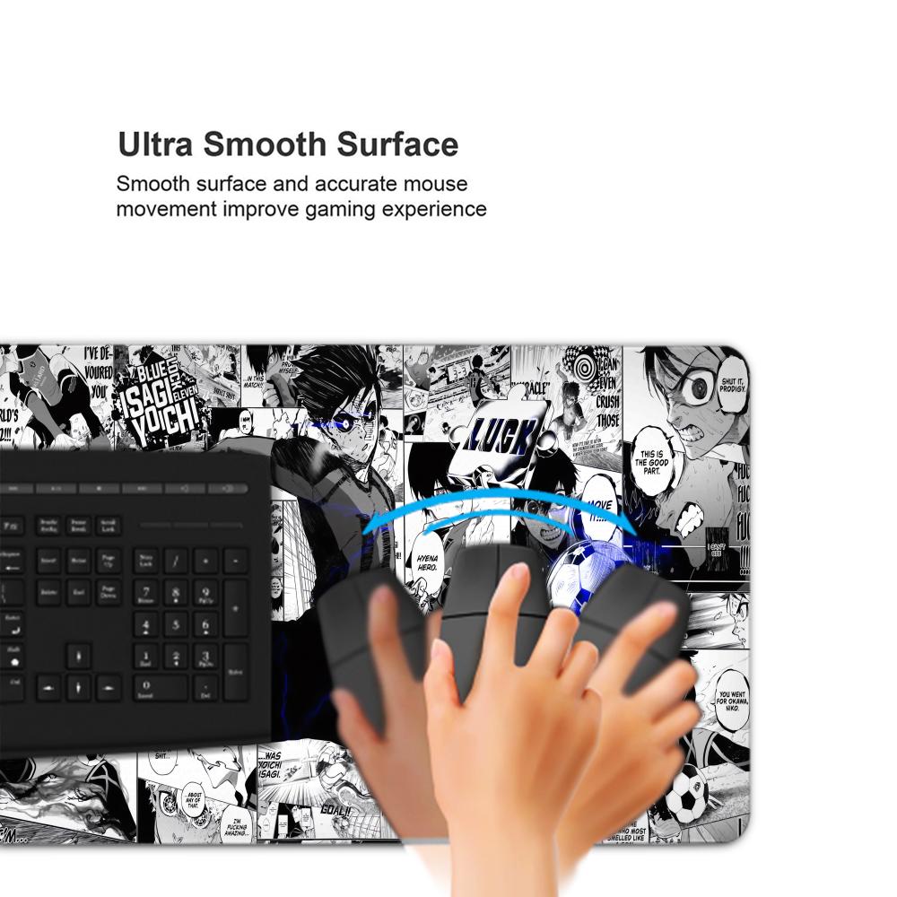 Black And White Anime Mouse Pa - Gaming Keyboard Blue ulasan dan harga