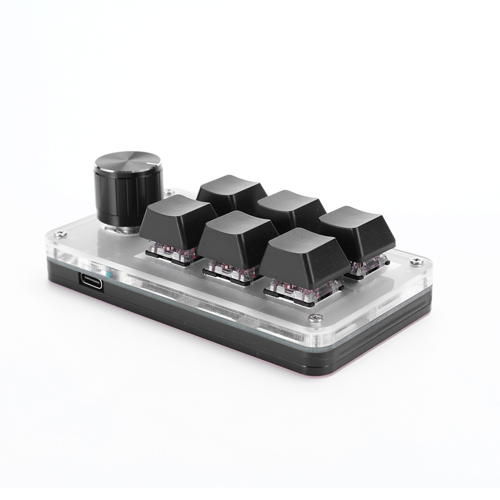 6 Key 1 Knob One Handed Mechan - Gaming Keyboard 1 Hand ulasan dan harga