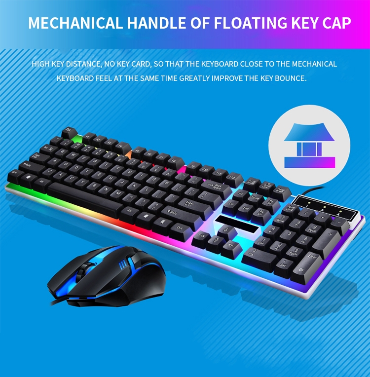 RGB Gaming Keyboard Gamer Keyb - Gaming Keyboard Bundle ulasan dan harga