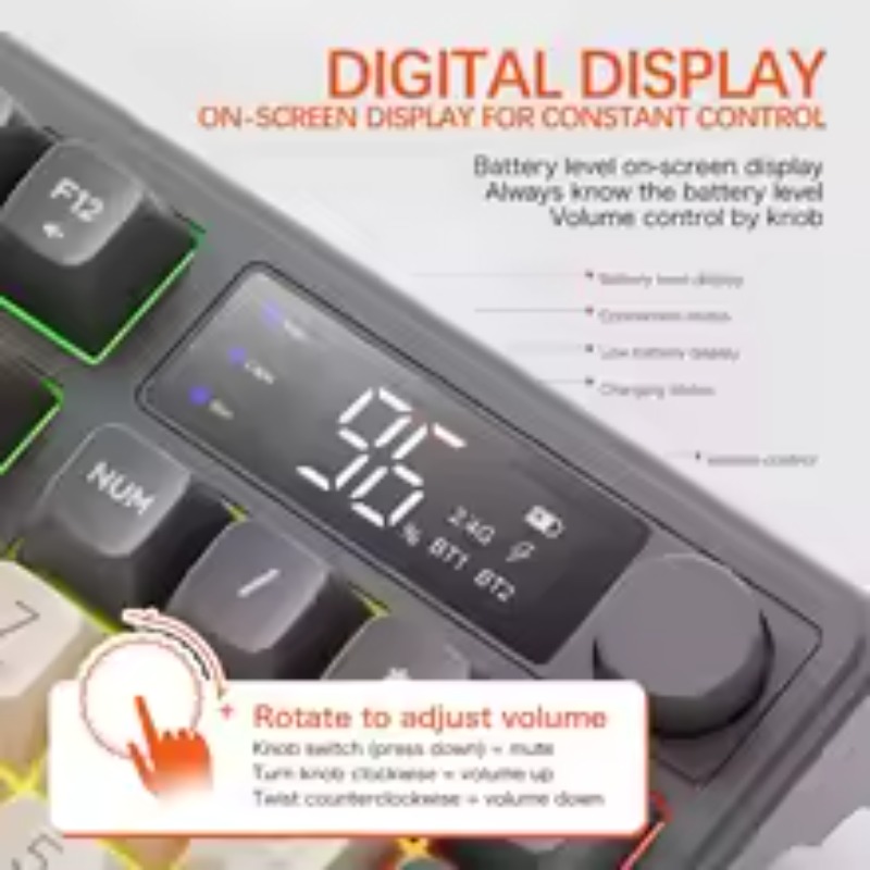 FreeWolf T96 Wireless Bluetoot - Gaming Keyboard Mouse Set ulasan dan harga