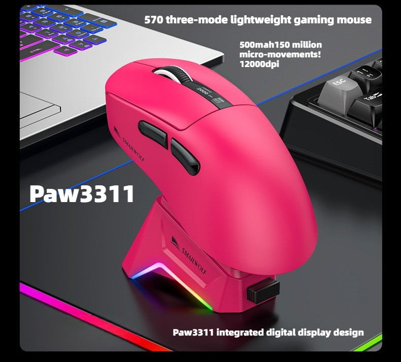 Wireless Bluetooth Gaming Mous - Gaming Keyboard 1 Hand ulasan dan harga
