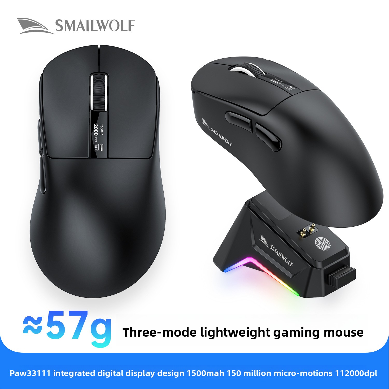 Wireless Bluetooth Gaming Mous - Gaming Keyboard 1 Hand ulasan dan harga