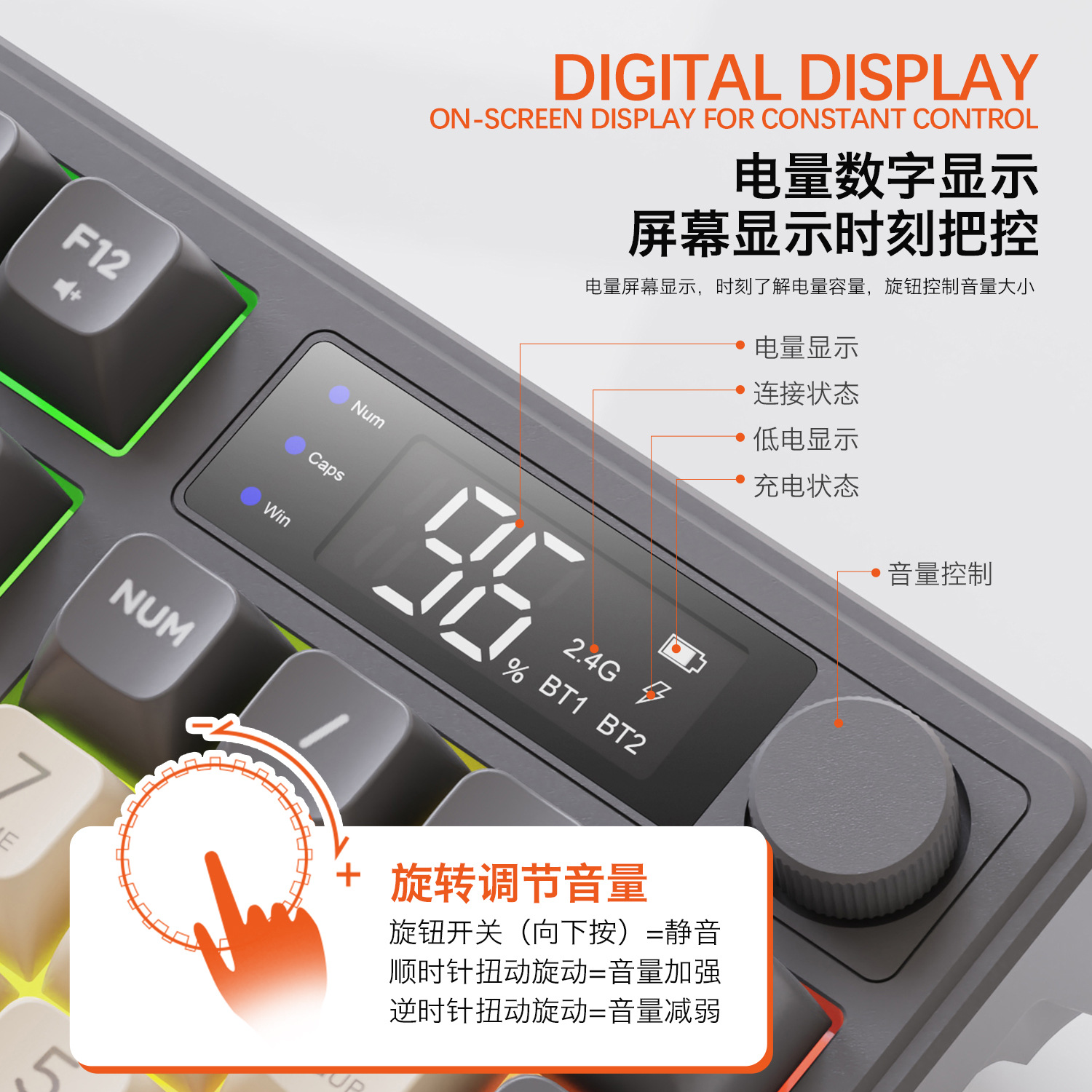 Hot Free Wolf T96 Wireless Dua - Gaming Keyboard Mouse Set ulasan dan harga