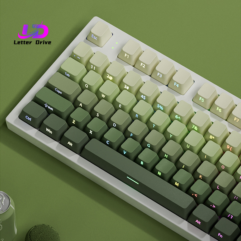 135 Key Cherry Profile Green G - Gaming Keyboard Typewriter ulasan dan harga