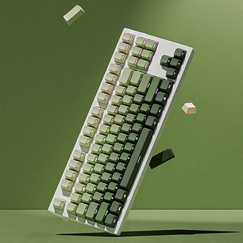 135 Key Cherry Profile Green G - Gaming Keyboard Typewriter ulasan dan harga