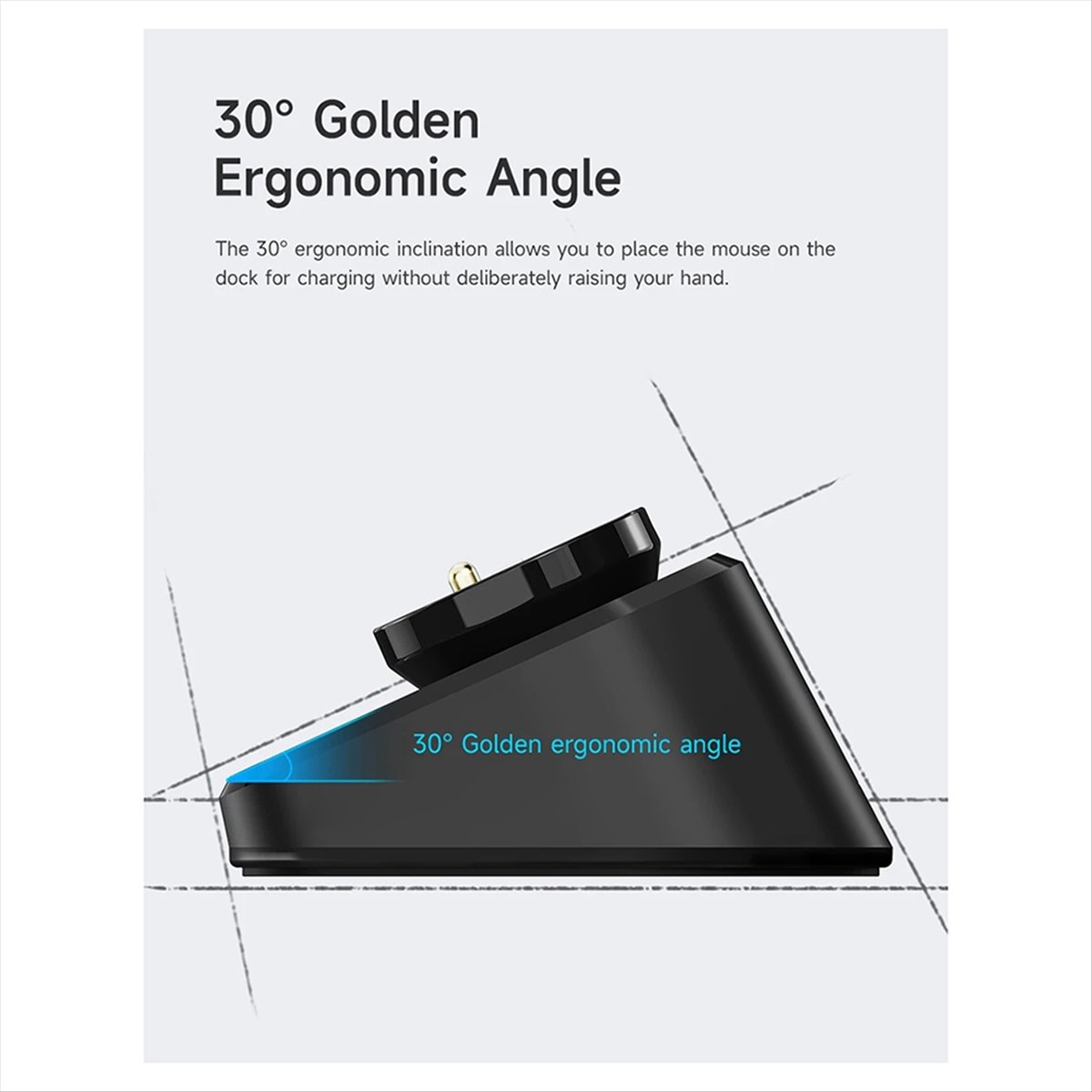 doyme Mouse Charger Stand for  - Logitech Mouse G Pro X Superlight ulasan dan harga