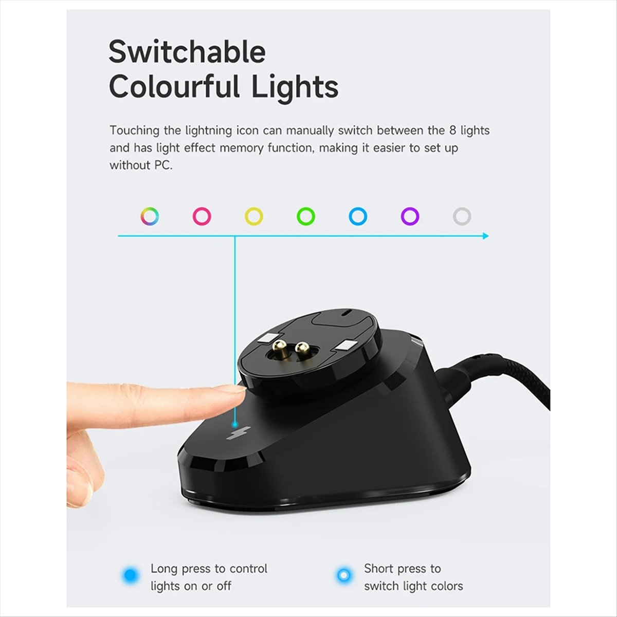 doyme Mouse Charger Stand for  - Logitech Mouse G Pro X Superlight ulasan dan harga