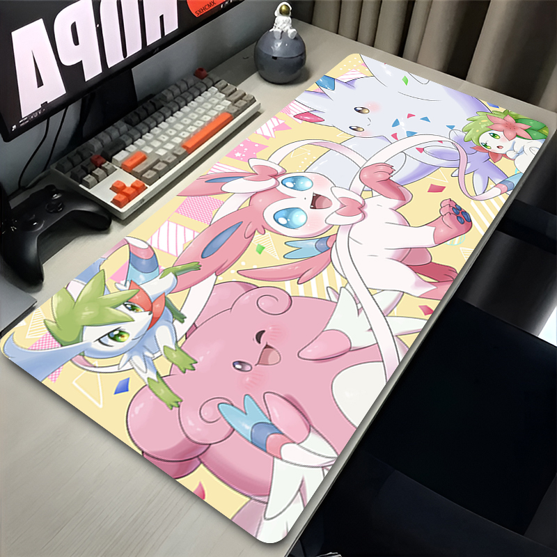 Large Pink Cute Mousepad XXL G - Gaming Keyboard Top ulasan dan harga