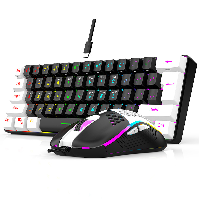 Keyboard and Mouse Sets 60% RG - Gaming Keyboard Mouse And Headset Combo ulasan dan harga