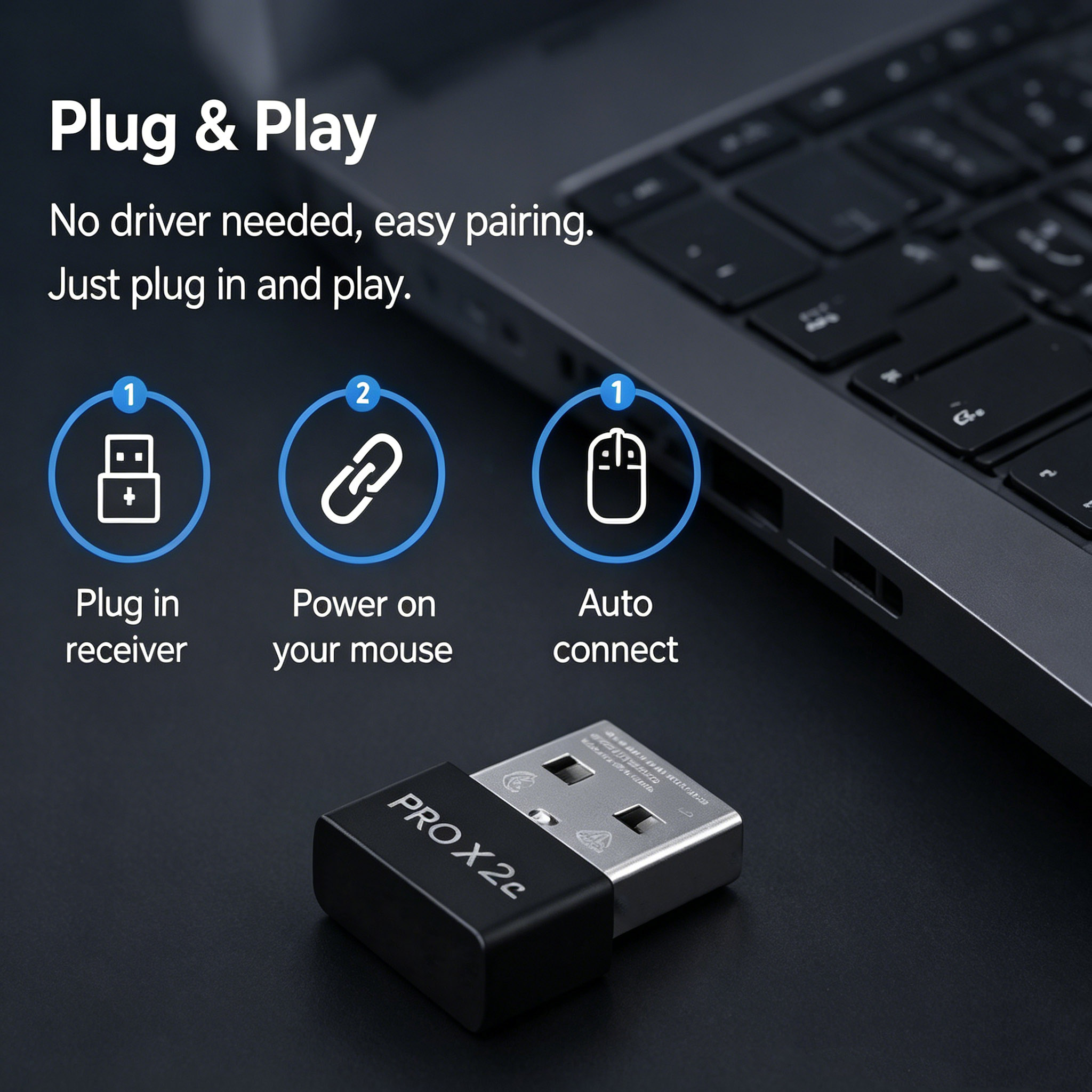 Convenient receiver suitable f - Logitech Mouse G Pro X Superlight ulasan dan harga