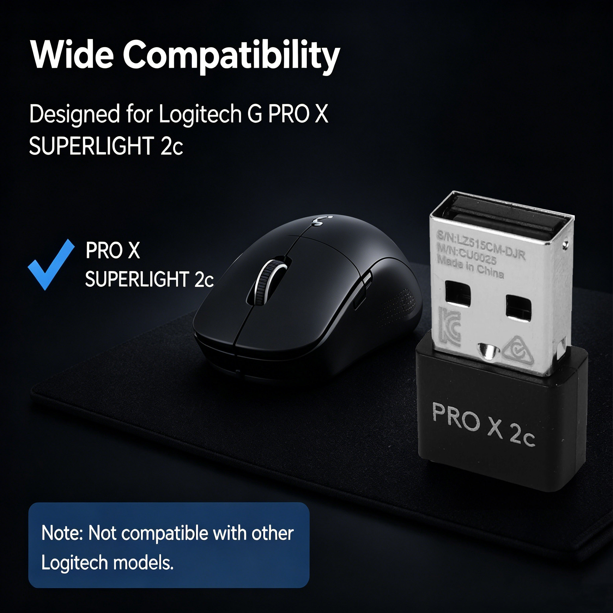 Convenient receiver suitable f - Logitech Mouse G Pro X Superlight ulasan dan harga